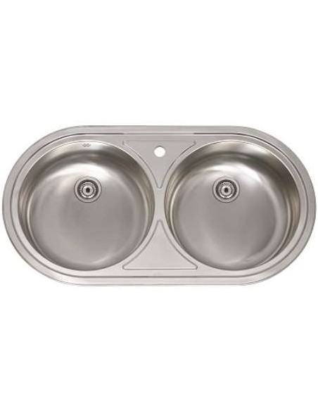 FREGADERO INOX LUJO  SENOS X PRACTI