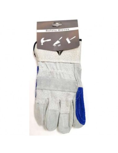 GUANTE SERRAJE GRIS/AZUL TALLA 1