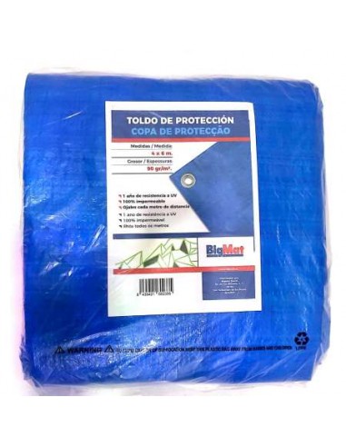 TOLDO DE PROTECCION BIGMAT GSM AZUL X