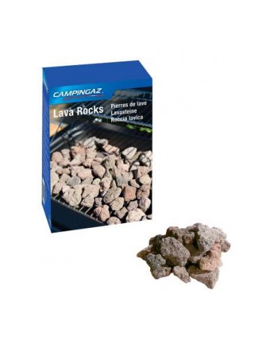 CAJA 3KG PIEDRAS LAVA PARA BBQ DE GAS