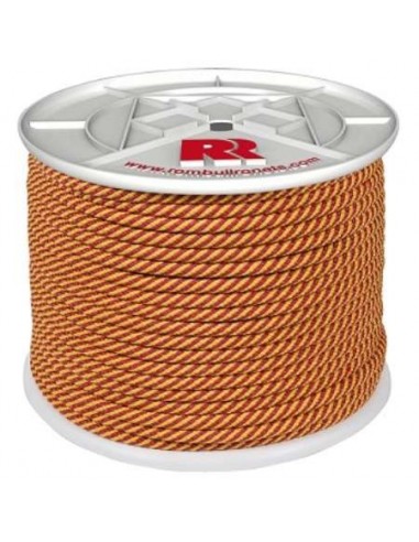 ROLLO 15ML CUERDA TRENZADA  6MM *ROMBULL