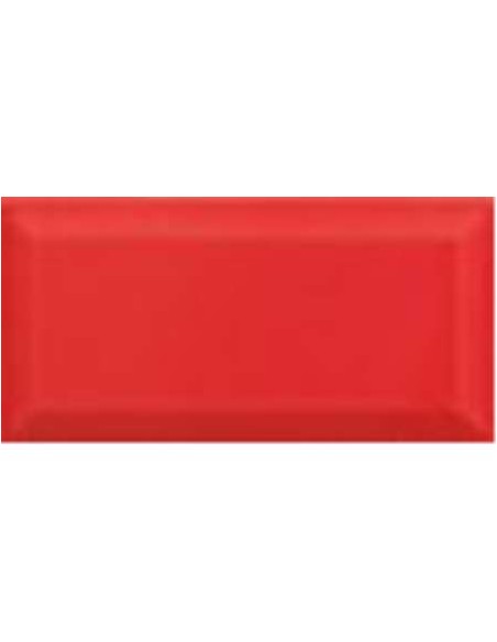 M2 10X20 BISSEL ROJO BRILLO 1M2/CJ