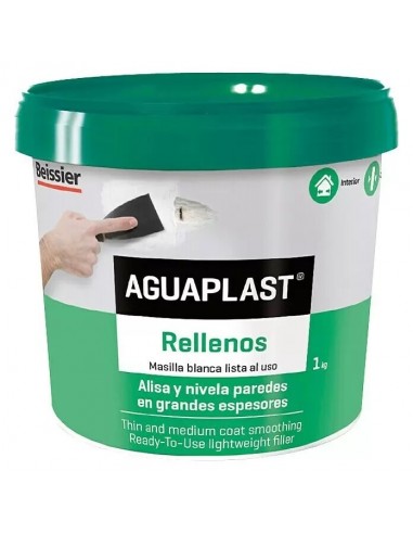 BOTE 1KG AGUAPLAST CAPA GRUESA *BEISSIER