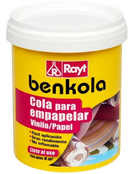 BOTE 1KG COLA VINILICA P/EMPAPELAR