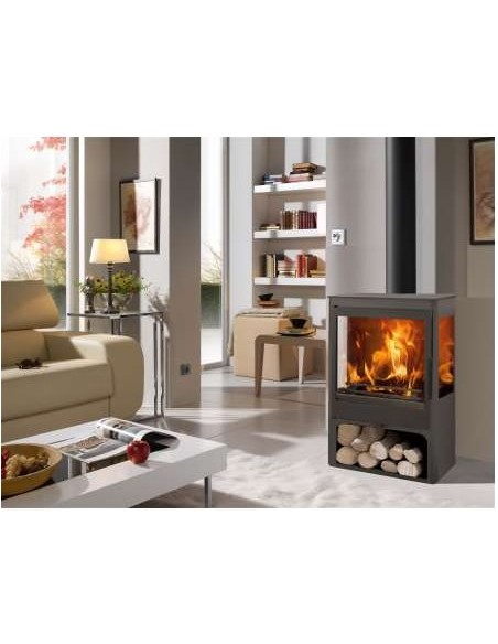 ESTUFA LEÑA CORAL 3V ECODESIGN