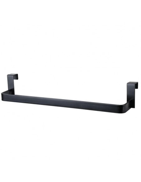 TOALLERO LATERAL PARA MUEBLE 385X6X9 NEGRO