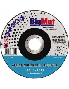 DISCO INOX BIGMAT A660R 125X1X2223