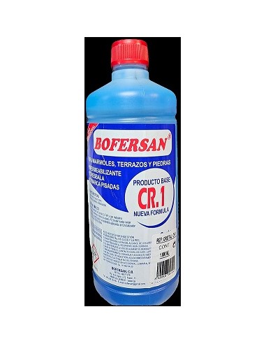 BOTELLA 1LT CRISTALIZADOR CR-1 2K BOFERS