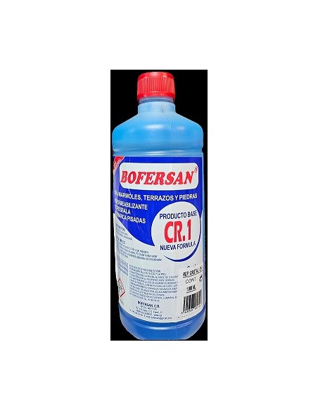 BOTELLA 1LT CRISTALIZADOR CR-1 2K BOFERS