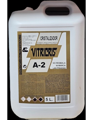 GARRAFA 5LT CRISTALIZACAB A-2 VITRICRIS