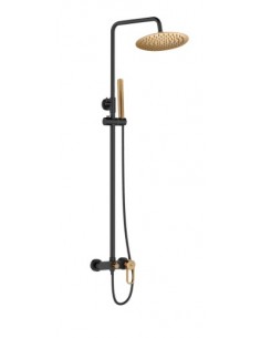 COLUMNA MONOMANDO MAIA ORO DARK-BLACK