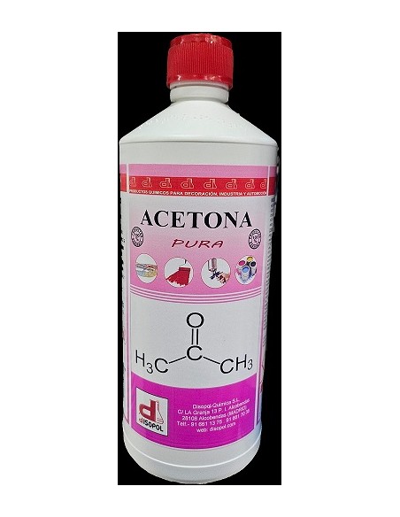 BOTE 1 LT ACETONA CONCENTRACION 99