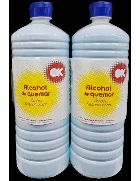BOTELLA 1 LT ALCOHOL DE QUEMAR  *MPL