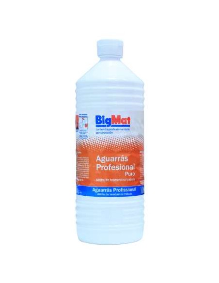 BOTELLA 1L AGUARRAS PROFESIONAL BIGMAT