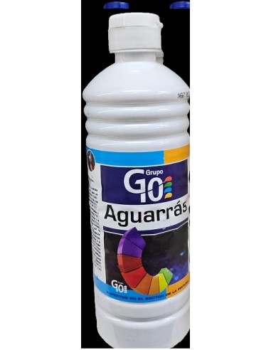 BOTELLA 500ML AGUARRAS PURO G-10