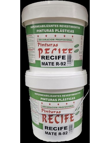 BOTE 5KG PINTURA BL MATE R-92 REVESTIMIE