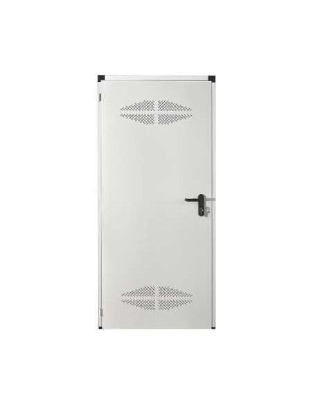 PUERTA MULTIUSOS VENTILADA REVERSIBLE LACADA BLANCA 80X200 CS4