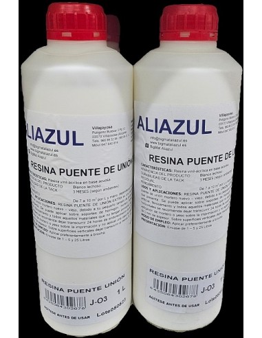BOTE 1LT RESINA PUENTE DE UNION *ALIAZUL
