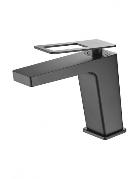 MONOMANDO LAVABO SUECIA NEGRO MATE IMEX
