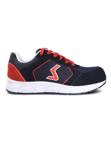 ZAPATO DE SEGEGURIDAD TALLA 41 NADAL AZUL/ROJO PAREDES
