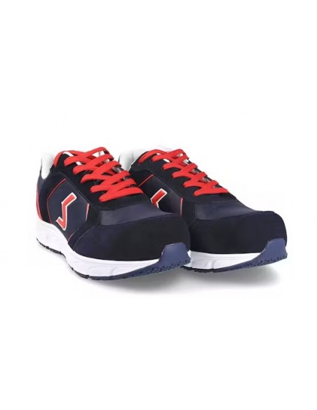 ZAPATO DE SEGEGURIDAD TALLA 41 NADAL AZUL/ROJO PAREDES