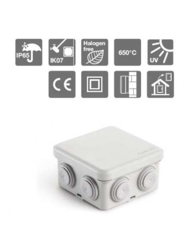 CAJA ESTANCA 94X94X50 3028 CONOS IP65