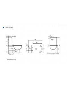 PACK WC INODORO COMPLETO NIZA SALIDA VERTICAL 2