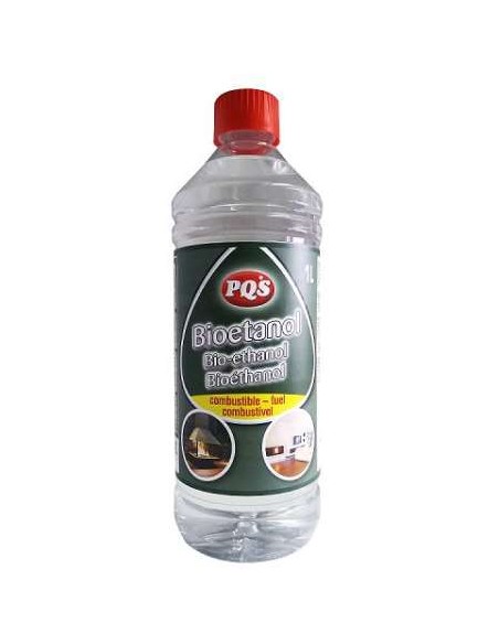 BOTELLA 1LT BIOETANOL ENCENDIDO FUEGOS