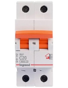 MAGNETOTERMICO BIPOLAR 20A LEGRAND