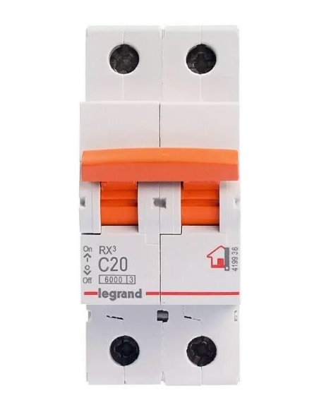 MAGNETOTERMICO BIPOLAR 20A LEGRAND