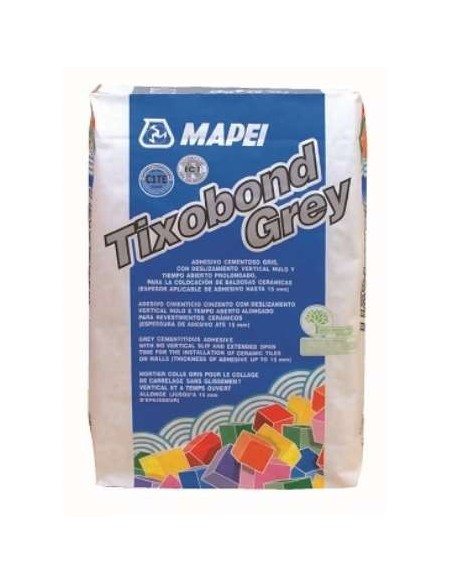 SACO 25KG. TIXOBOND GREY MAPEI