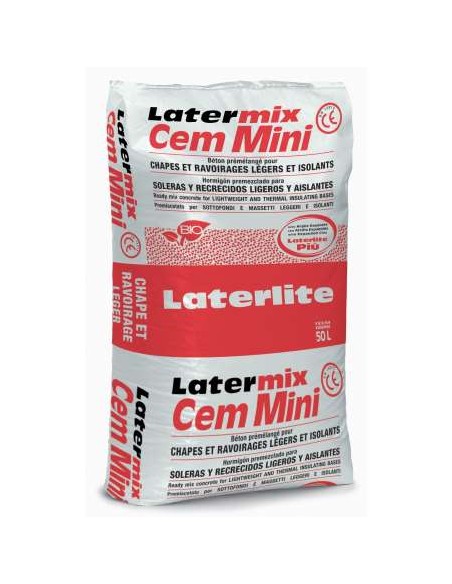 SACO 50LT HORMIGON LIGERO CEM MINI LATER