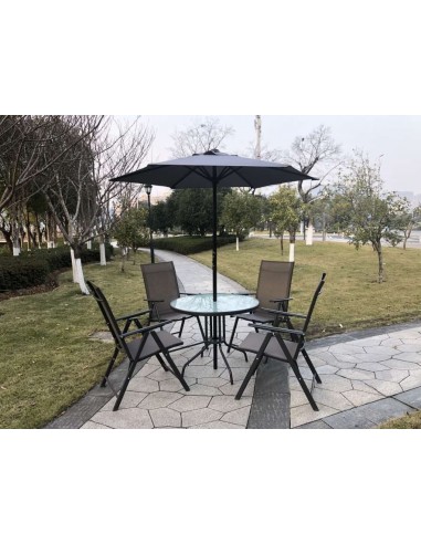 SET NEW NEO 1MESA4SILLONES1PARASOL