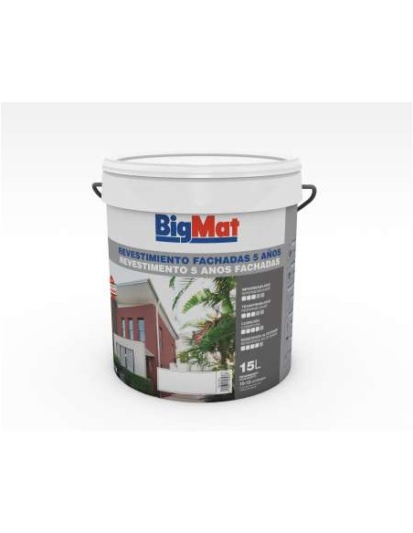 BOTE 15LT REVESTFACHADA 5A BLCO BIGMAT