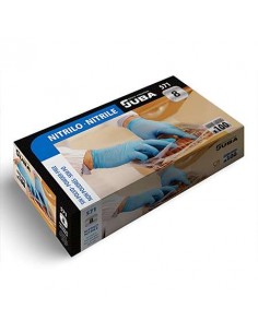 CAJA 100 GUANTES DESECHABLES NITRILO T8