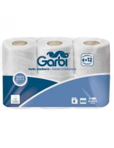 PACK 6UDS ROLLO PAPEL HIGIENICO