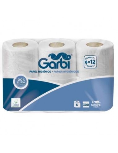PACK 6UDS ROLLO PAPEL HIGIENICO