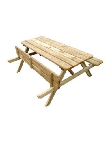 MESA ROMANE MADERA PICNIC...