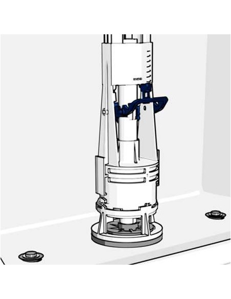 MECANISMO DESCARGA UNIVERSAL WC PULSADOR INTERRUPTIBLE BIGMAT