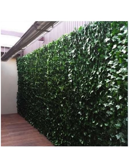 JARDIN VERTICAL OCULTACION ARTIFICIAL HOJA HIEDRA 50X50CM