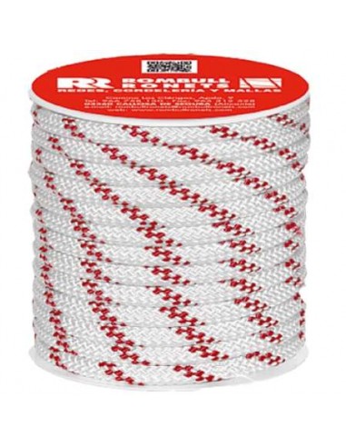 CARRETE CUERDA CTA 100 PES BLANCA 6MM -