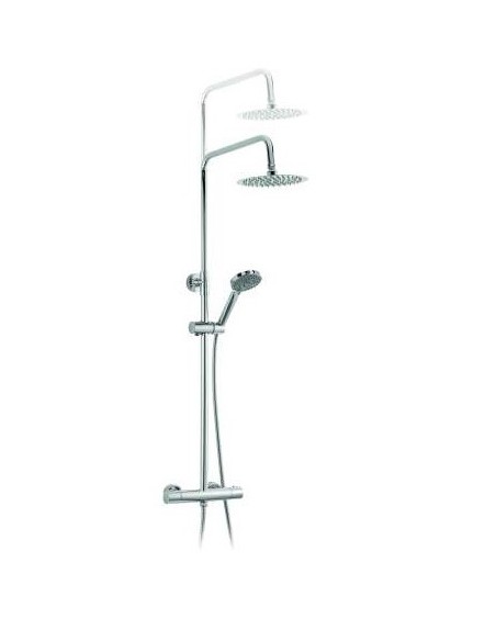 KIT DUCHA TERMOSTATICO NUCK 250 CROMO