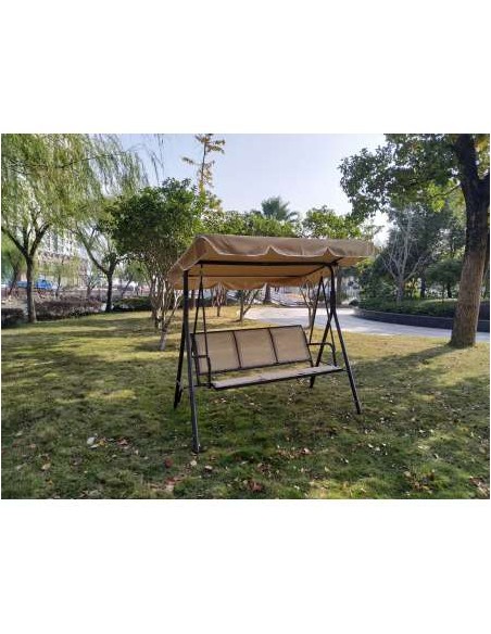 BALANCIN 3PLAZAS NEW MONACO 170X110X153CM-BEIGE