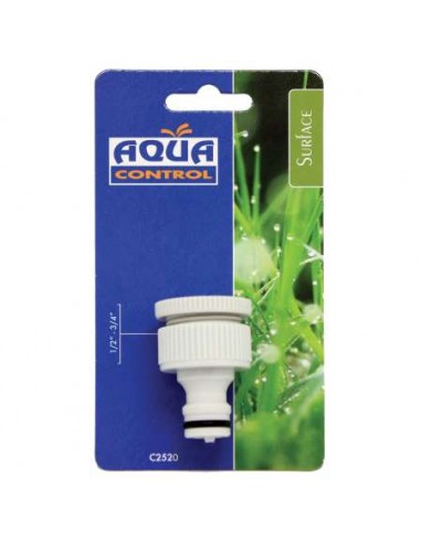 ADAPTADOR MANGUERA ROSCA HEMBRA 1/2-3/4
