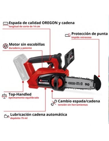 MOTOSIERRA A BATERIA FORTEXXA 18/20 TH EINHELL