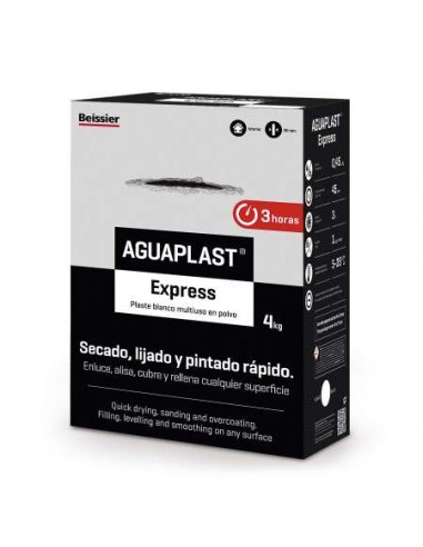 CAJA 4KG PLASTE POLVO AGUAPLAST EXPRESS