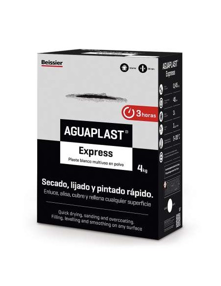 CAJA 4KG PLASTE POLVO AGUAPLAST EXPRESS
