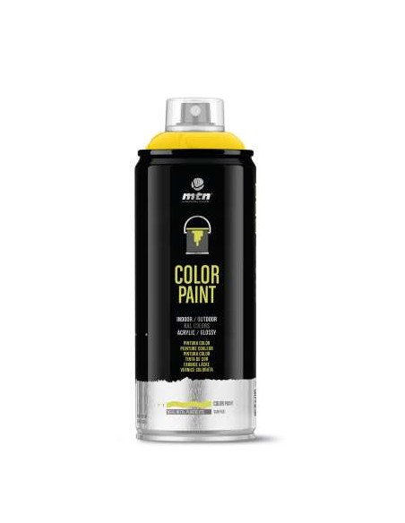 SPRAY PINTURA COLOR MTN PRO NEGRO 400ML