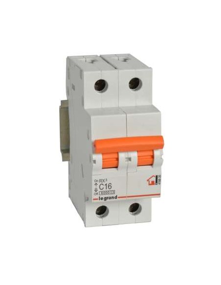 MAGNETOTÉRMICO RX3 BIPOLAR 16A GP