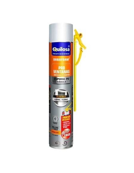 BOTE 750ML ESPUMA CANULA VENTANAS ORBAFO